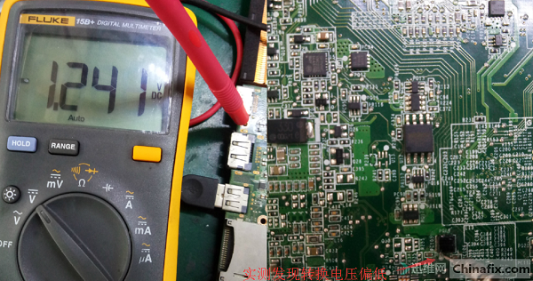 DELL N4110笔记本花屏故障维修