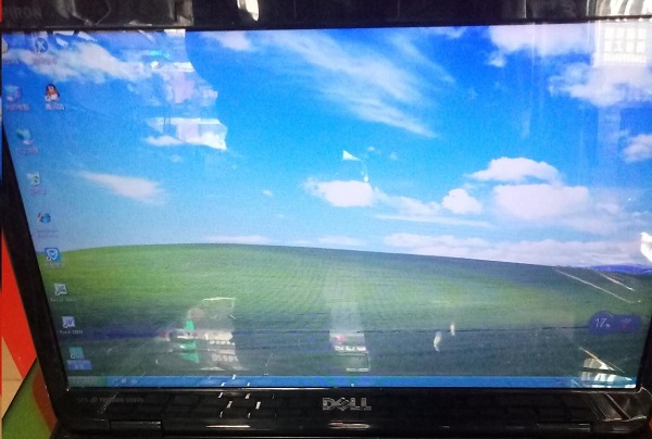 DELL N4110笔记本花屏故障维修