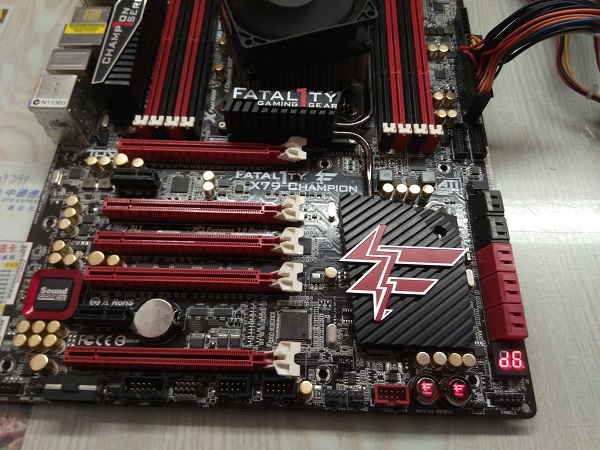 华擎X79全板无复位故障维修