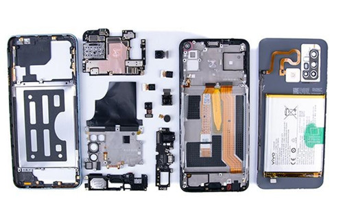 vivo Z6手机拆解全家福