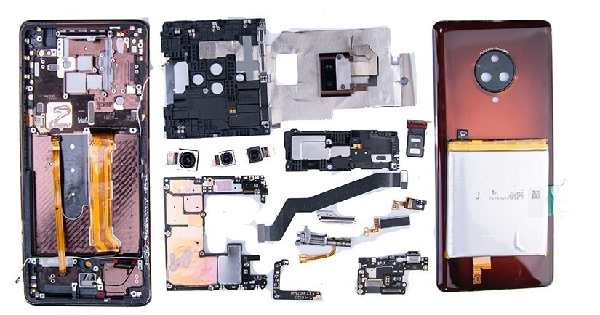 vivo NEX 3S拆机全家福