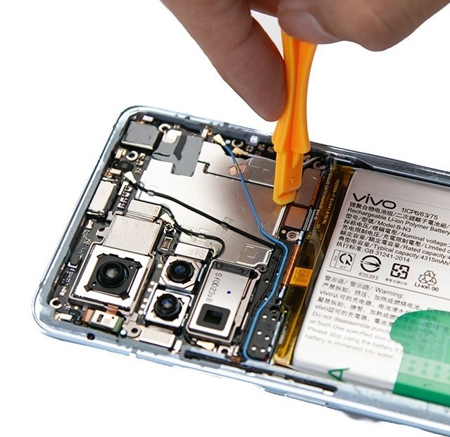 5G版微云台vivo X50 Pro拆机 图3