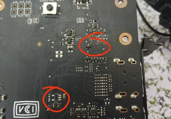 华硕猛禽ROG RTX 2070显卡开机不显示维修 图1