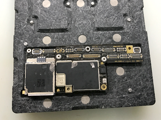 iPhone X摔后手机不开机，刷机报错56维修 图7