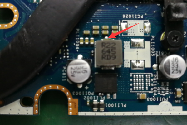 联想310S-14IKB笔记本摔后开机不显示维修 图3