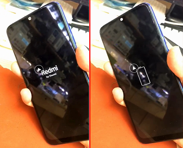 红米Note7 Pro开机亮LOGO后黑屏不进系统维修 图1