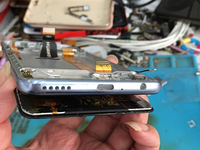 华为nova 7se 5G款手机严重进水不开机维修 图6