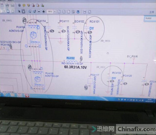 迅维远程学员分享：二修联想V470时开机时不开机 图4