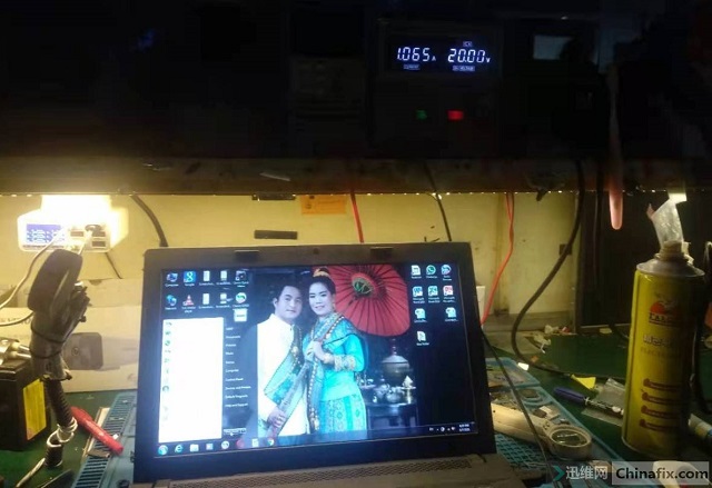 迅维实地学员分享：联想G400笔记本不开机维修 图5
