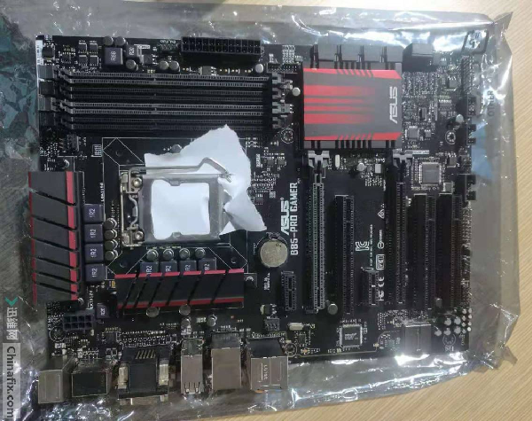 迅维培训学员分享：咸鱼收华硕B85-PRO GAMER主板不认硬盘维修 图1