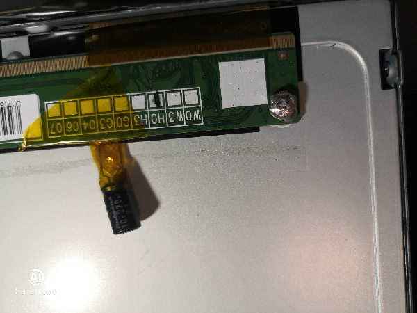 冠捷（AOC）E2280SW显示器开机绿灯闪烁，屏幕不亮维修 图4
