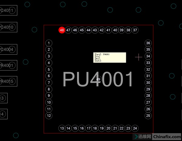 惠普TPN-Q194笔记本开机灯亮一下就掉电维修 图3