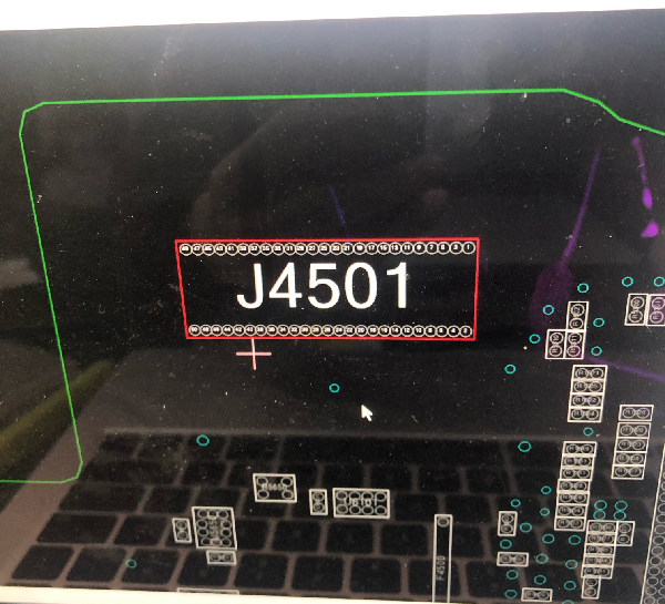 二修苹果MacBook A1707笔记本触摸板键盘不能用　图3