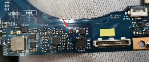 联想小新Air13IWL笔记本待机短路维修 图3